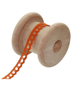 Katoenen kant Basic - Oranje