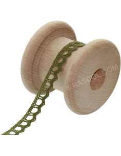 Katoenen kant Basic - Groen