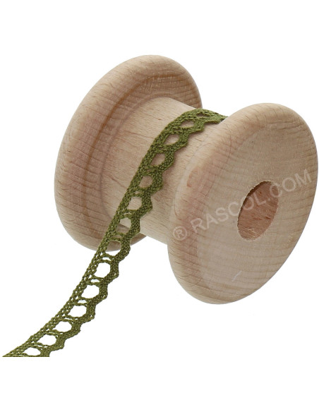 Katoenen kant Basic - Groen