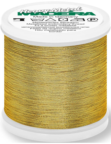 Fil à broder Madeira Metallic Heavy Metal 200 m