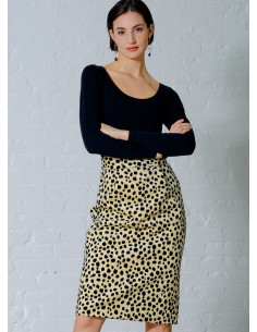 Rok- en riempatroon - McCall's 8004