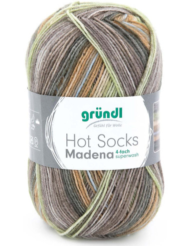 Hot Socks Madena Gründl sokkenwol