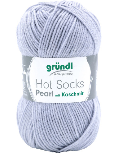 Hot Socks Pearl effen sokkenwol Gründl