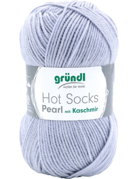 Hot Socks Pearl effen sokkenwol Gründl