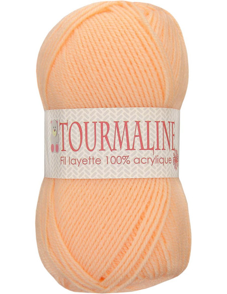 Sachet de 2 pelotes de fils à tricoter layette Tourmaline