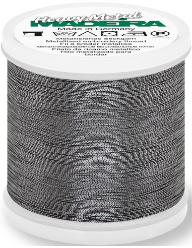 Fil à broder Madeira Metallic Heavy Metal 200 m
