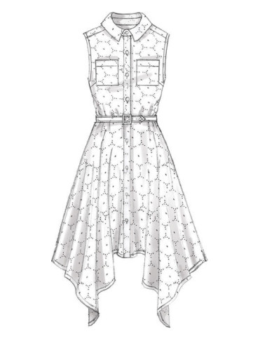 Jurk- en riempatroon - McCall's 7351