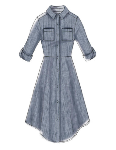 Jurk- en riempatroon - McCall's 7351