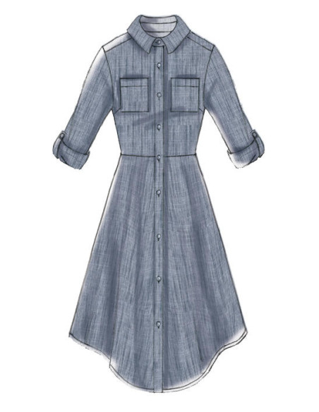 Jurk- en riempatroon - McCall's 7351