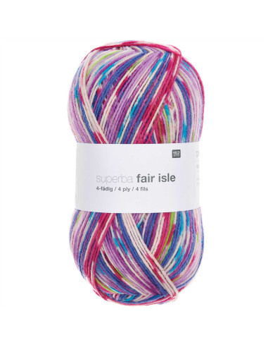 Laine Superba Fair Isle 4 draden Rico Design
