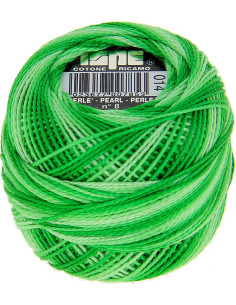 Gekleurd perlé katoen Ispe nr. 8 2