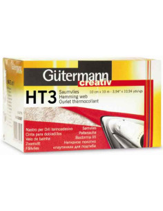 Gütermann strijkbare zoom - 10 cm x 10 m