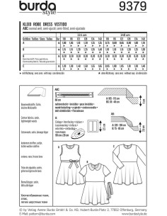 Jurkpatroon - Burda 9379 2
