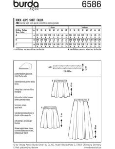 Rokpatroon - Burda 6586 2