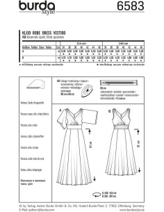 Jurkpatroon - Burda 6583 2