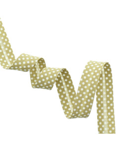 Gestippelde biais - Beige