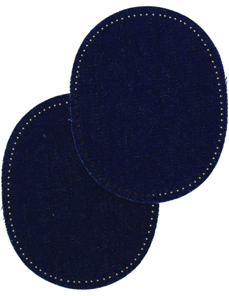 Thermische elleboog- en kniestukken - Donkerblauwe jeans