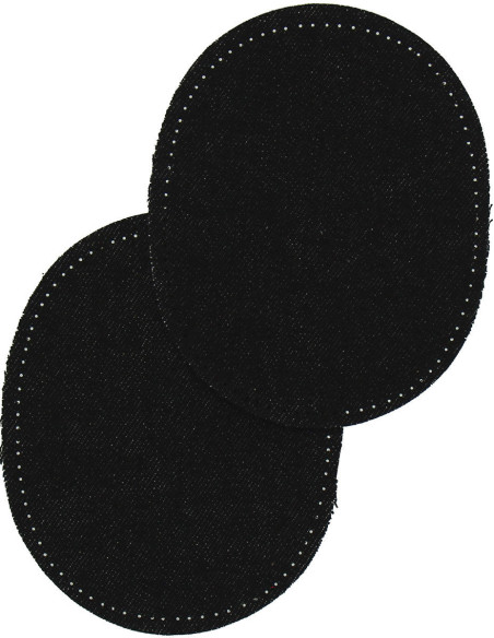 Zelfklevende elleboog- en kniestukken - Zwarte jeans