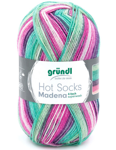 Hot Socks Madena Gründl sokkenwol