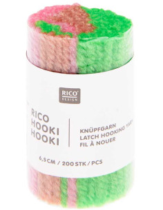 Garen om te knopen 6,5 cm gemarmerd Rico Hooki Hooki 2