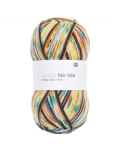 Laine Superba Fair Isle 4 draden Rico Design