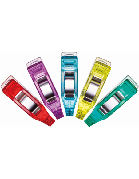 Doos 50 mini klemmen Prodige Clover - Assortiment