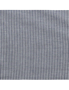 Vichy-stof met kleine ruitjes - Marineblauw 2