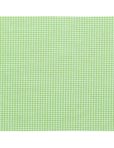 Vichy-stof met kleine ruitjes - Anijsgroen 2