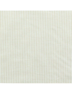 Vichy-stof met kleine ruitjes - Beige 2