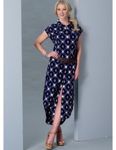 Patroon voor top, tuniek, jurken en riem - McCall's 7387