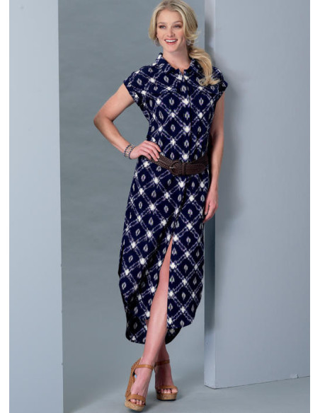 Patroon voor top, tuniek, jurken en riem - McCall's 7387