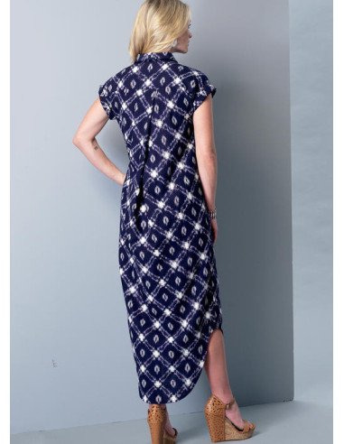 Patron de haut, tunique, robes et ceinture - McCall's 7387