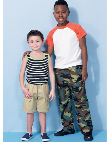 Patroon voor topjes, shorts en broeken - McCall's 7379