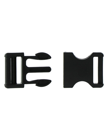 Bananenlus 20 mm - Zwart