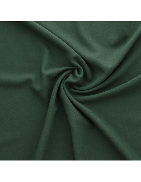 Viscose crêpe stof - Dennengroen