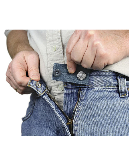 Easy Fit plastic verlengknopen voor jeans
