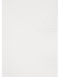 Set van 10 borduurkartonvellen - Wit