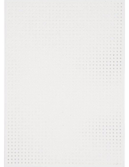 Set van 10 borduurkartonvellen - Wit