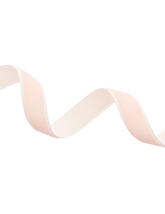 Fluwelen lint - Babyroze