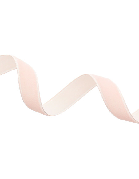 Fluwelen lint - Babyroze