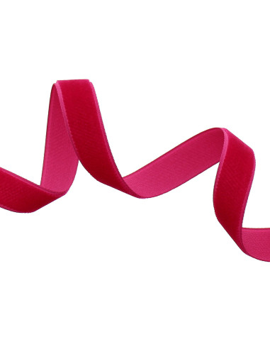 Fluwelen lint - Fuchsia