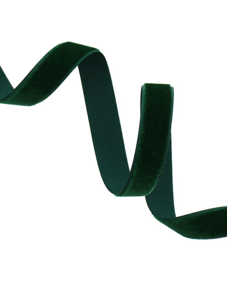 Fluwelen lint - Donkergroen