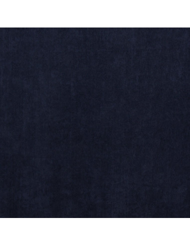 Ribfluweel stof - Marineblauw