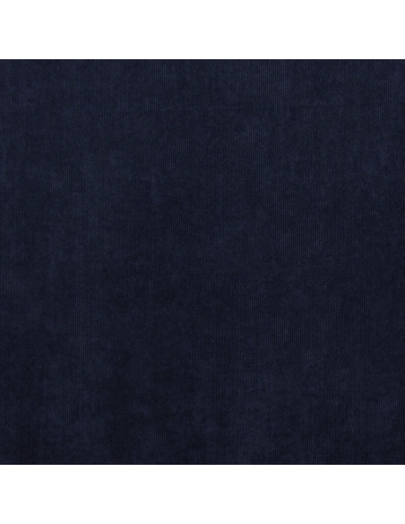 Ribfluweel stof - Marineblauw