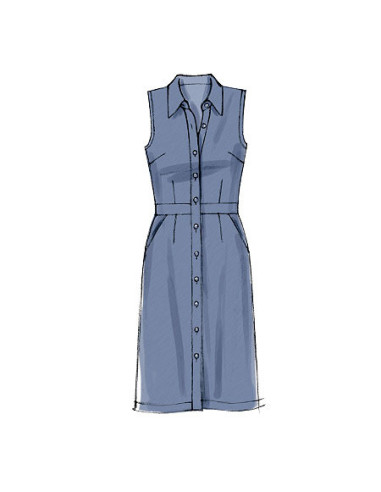 Jurk- en onderjurkpatroon - McCall's 6696