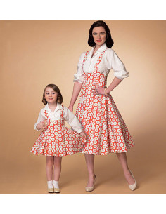 Bovenstuk en tabberd patroon - McCall's 7184