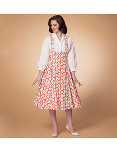 Bovenstuk en tabberd patroon - McCall's 7184 2