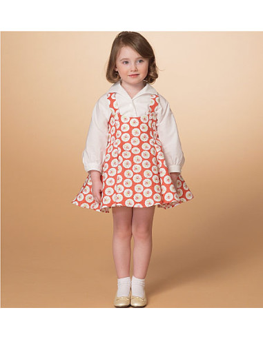 Bovenstuk en tabberd patroon - McCall's 7184