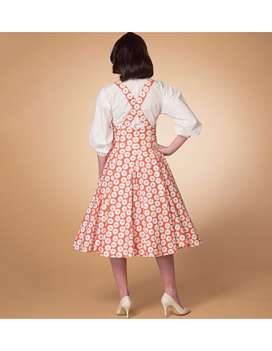 Bovenstuk en tabberd patroon - McCall's 7184