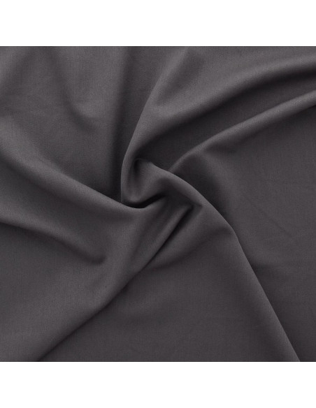 Stretch gabardine stof - Leigrijs